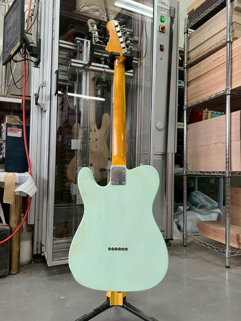 Telecaster — Surf Green Relic Back